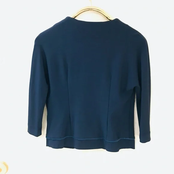 DEPLOY demi-couture Jacket Blue Short Buttons - Picture 5 of 6